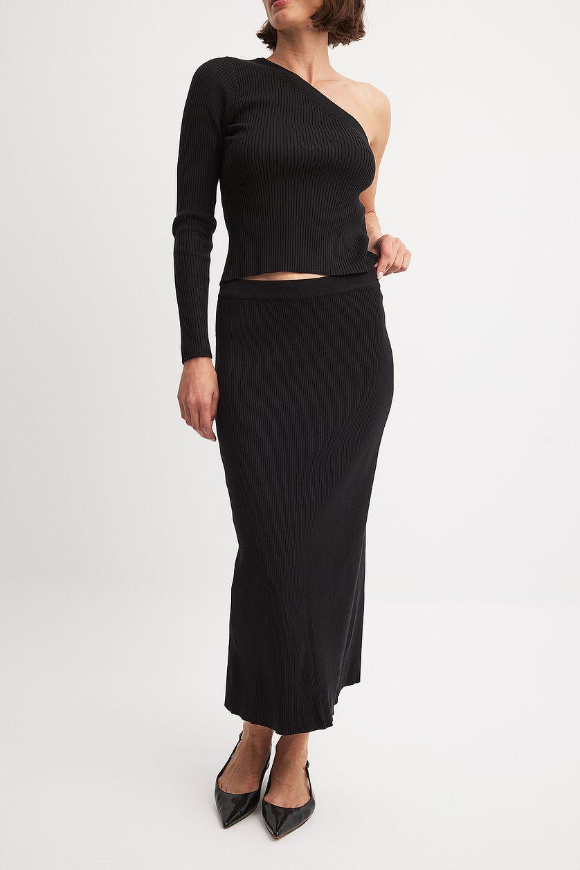 Knitted Midi Skirt Product Image