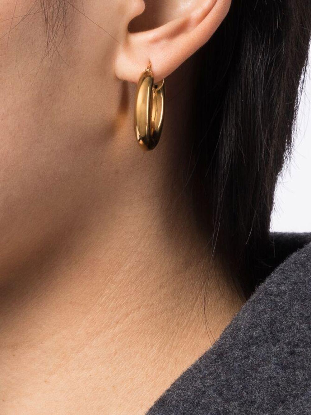 medium hoop earrings Product Image