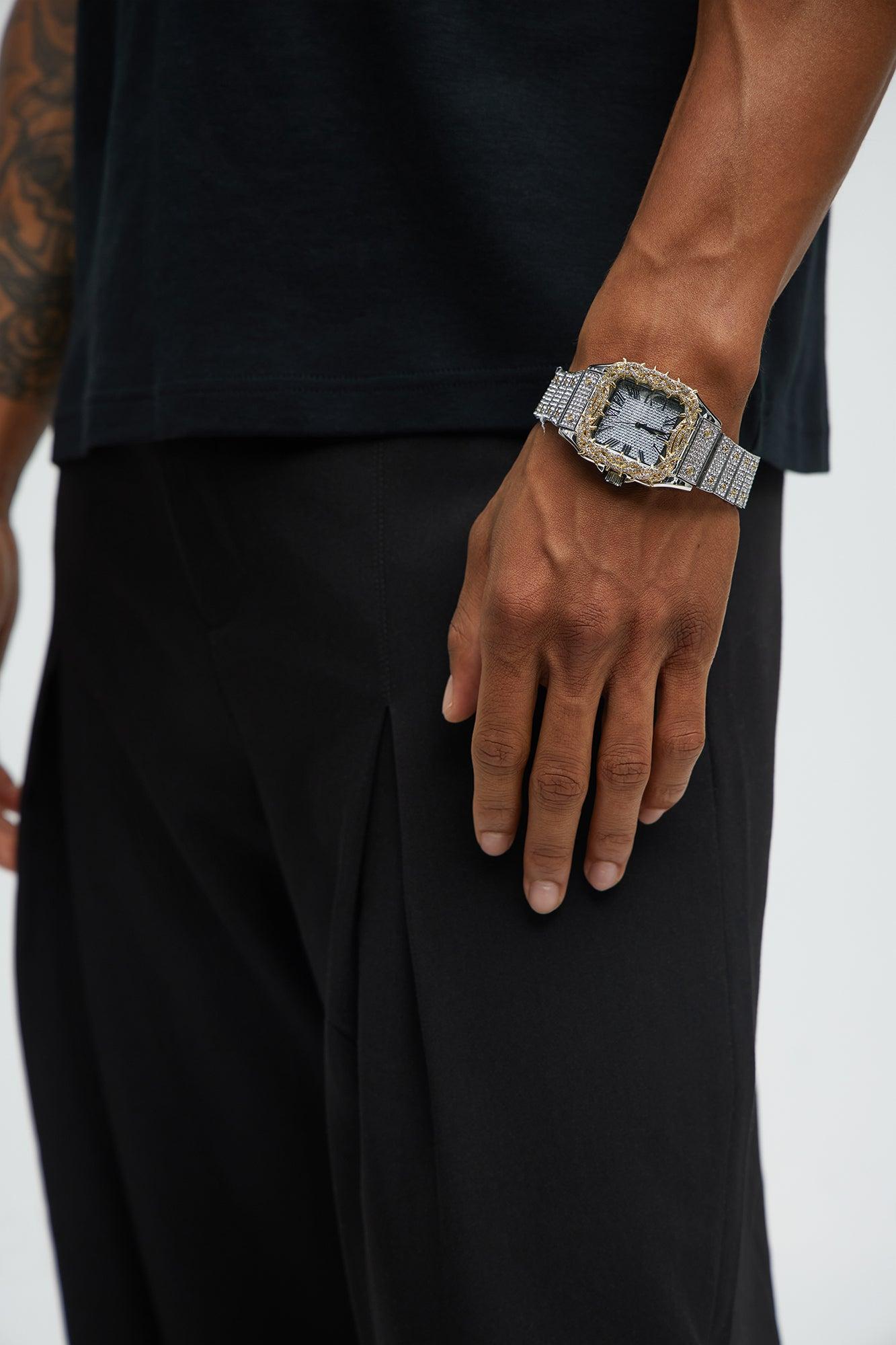 Marquette Mens Watch - Silver Male Product Image