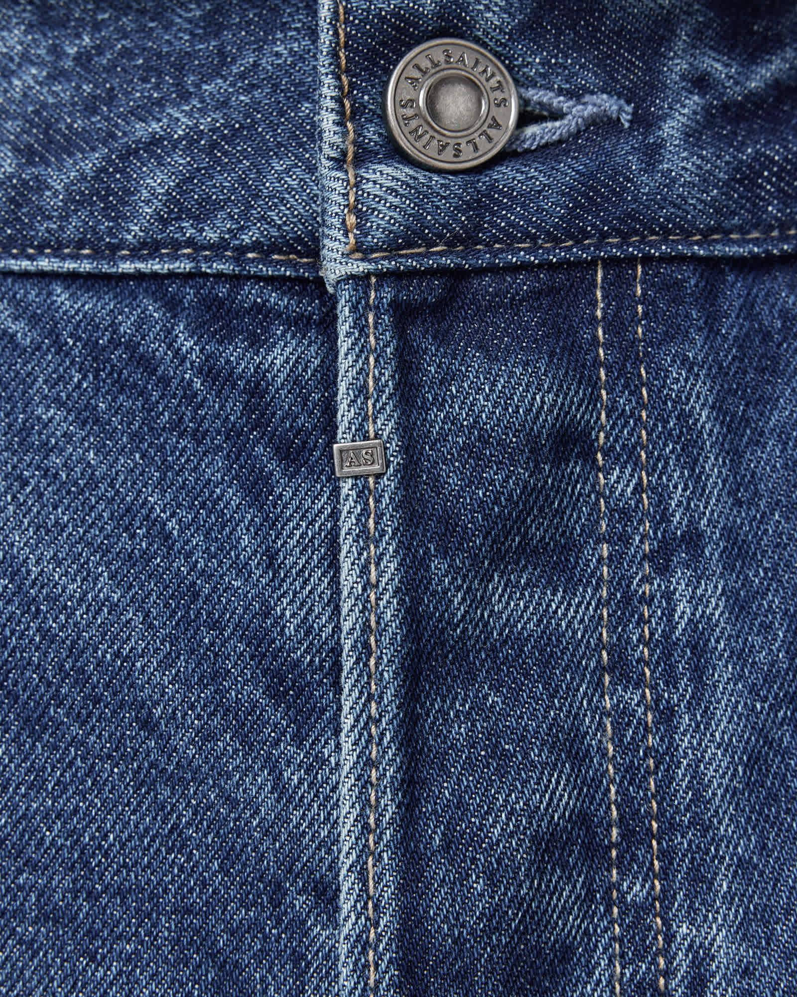 Lenny Loose Fit Wide Leg Denim Jeans Vintage Indigo | ALLSAINTS US Product Image