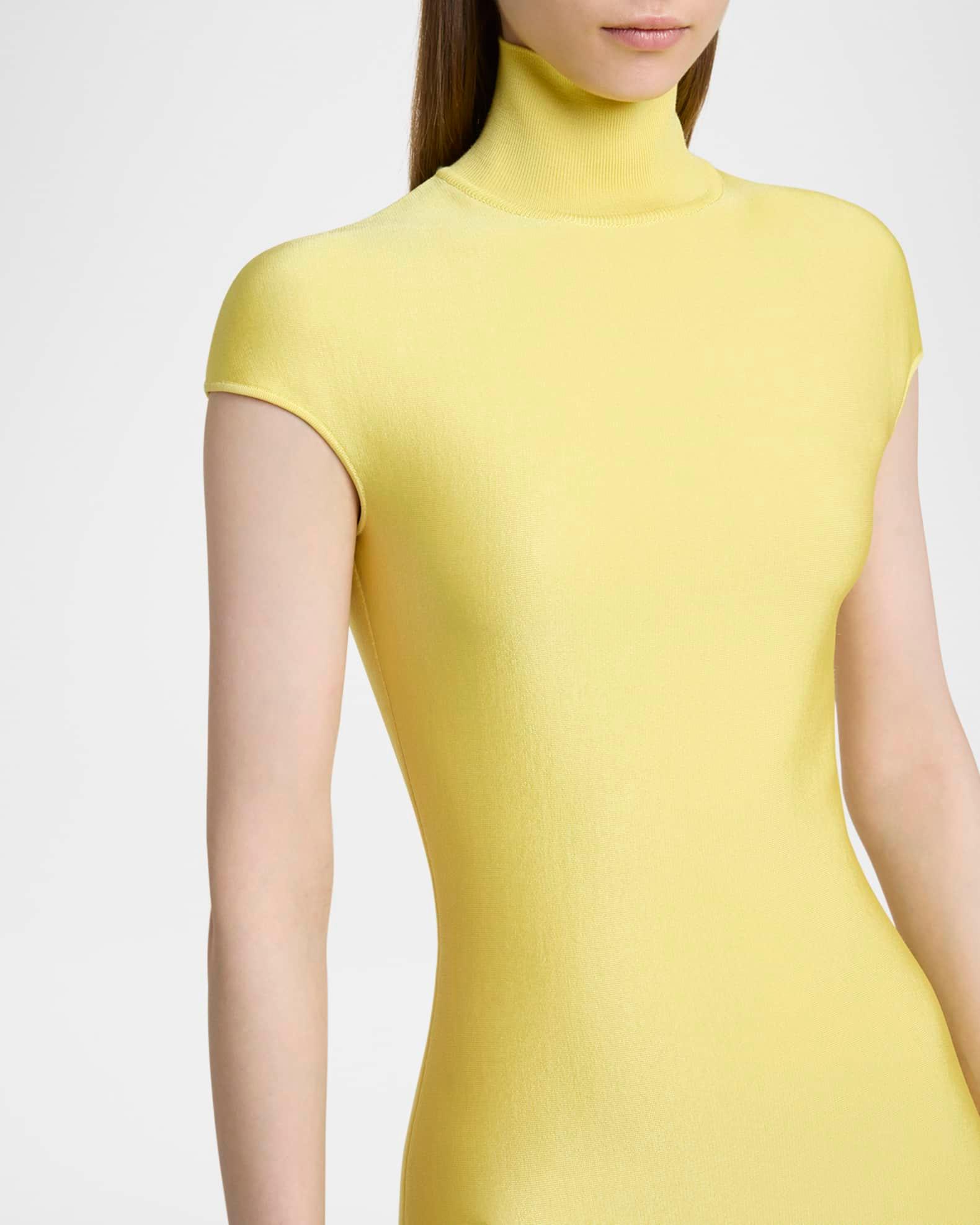 Cap-Sleeve Fit-And-Flare Mini Dress Product Image