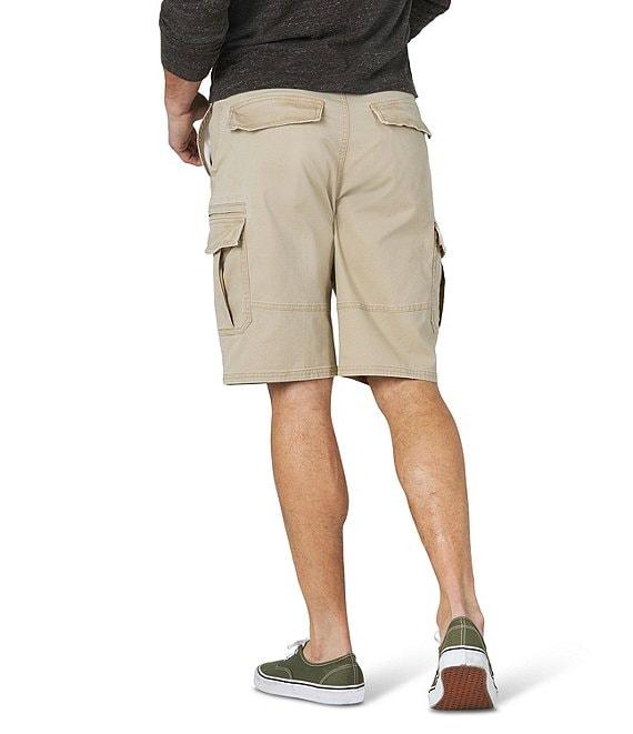 Wrangler® Flex Twill Relaxed Fit Cargo 10.5#double; Inseam Shorts Product Image