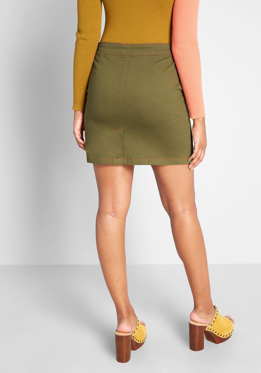 Sew It Seems Mini Skirt (Final Sale) Product Image