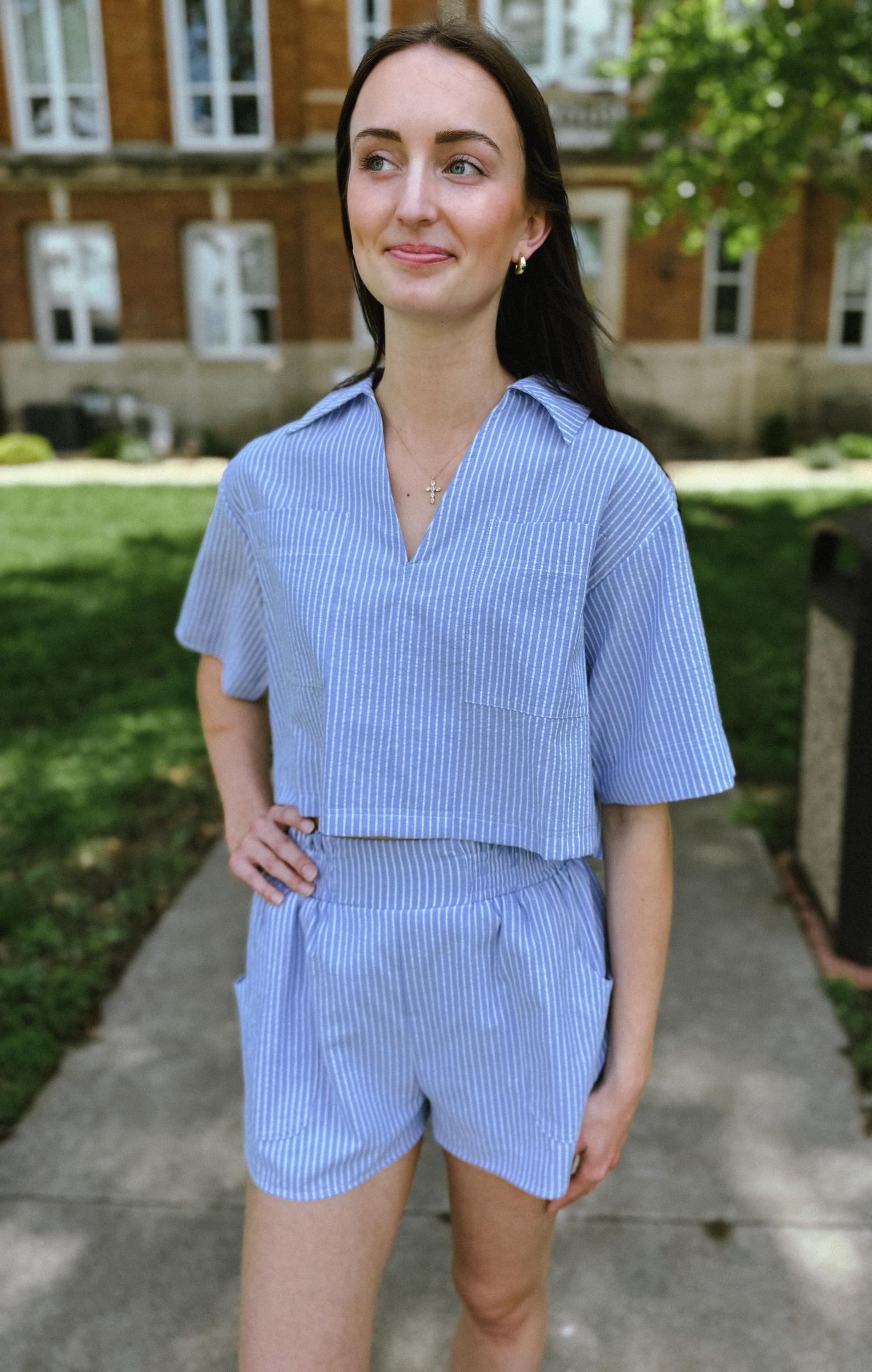 Cerulean Stripe Set Product Image