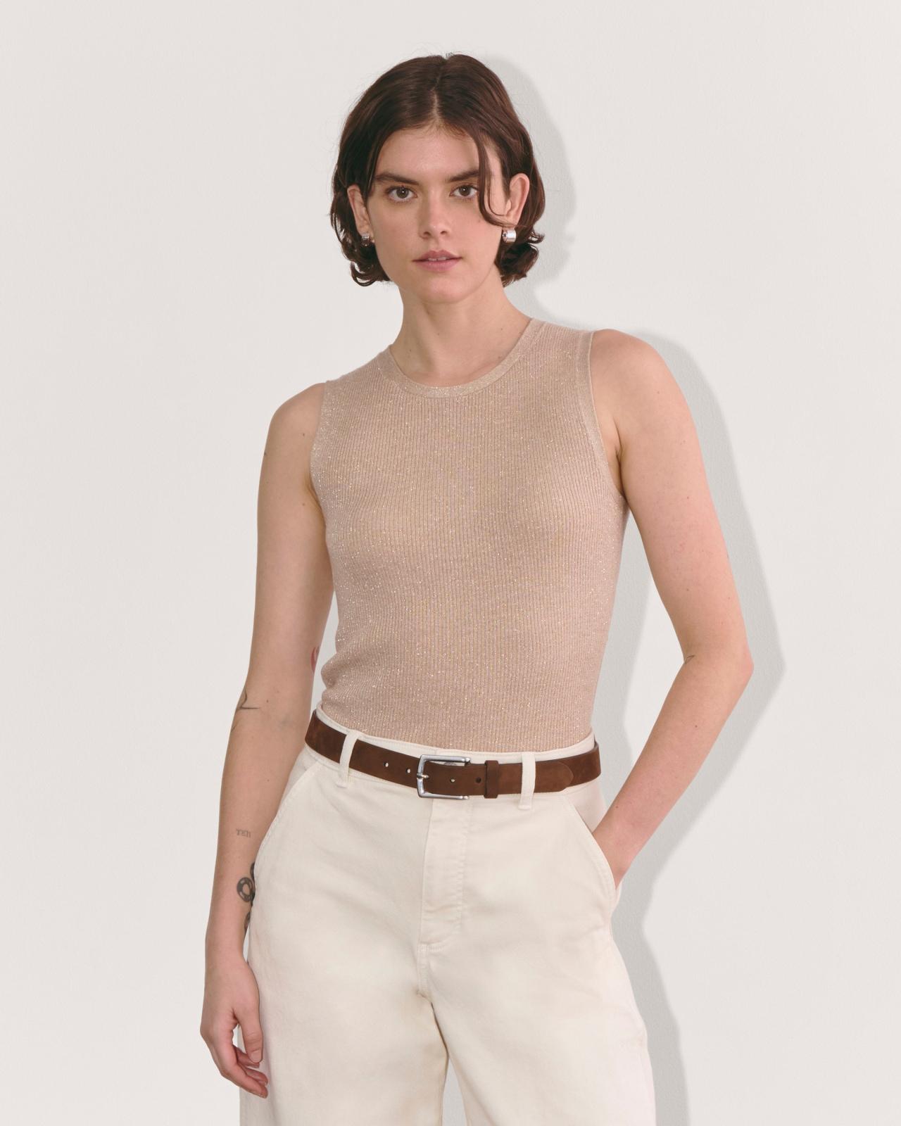 Womens Tank in Lurex Merino by Everlane Product Image