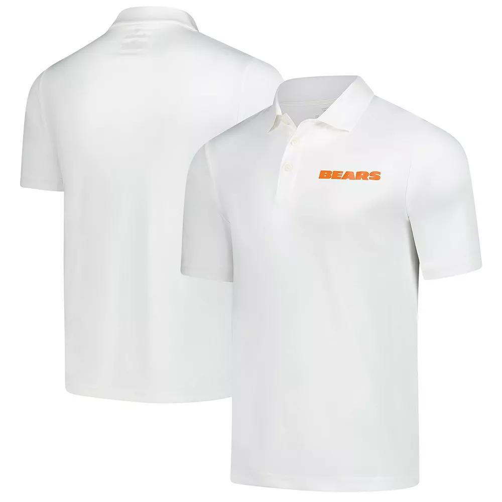 Men's Fanatics  White Chicago Bears Polo, Size: XL Product Image