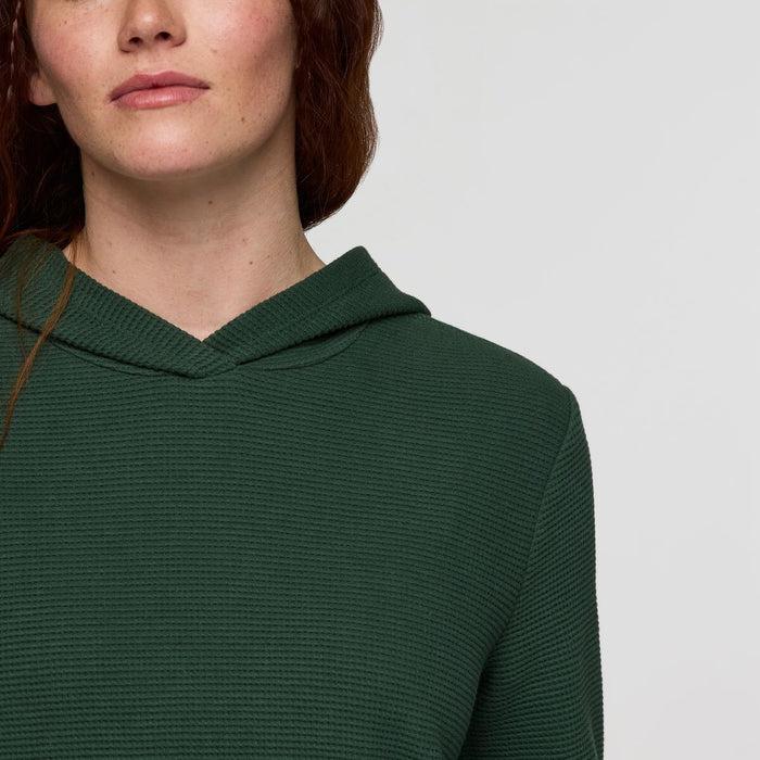 Atajo Long-Sleeve Waffle Hoodie - Women's Product Image
