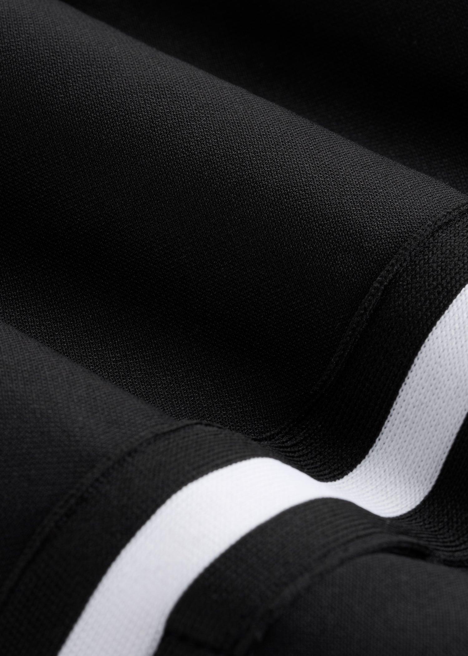 Athletic Stripe Pants for Tall Men in Black Male Product Image