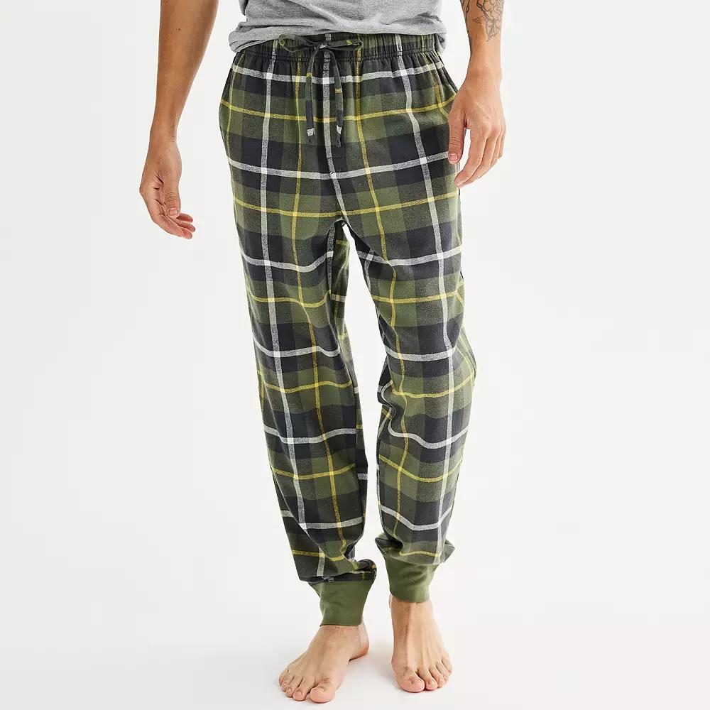 Men's Sonoma Goods For Life® Banded Bottom Flannel Pajama Pants,  Product Image
