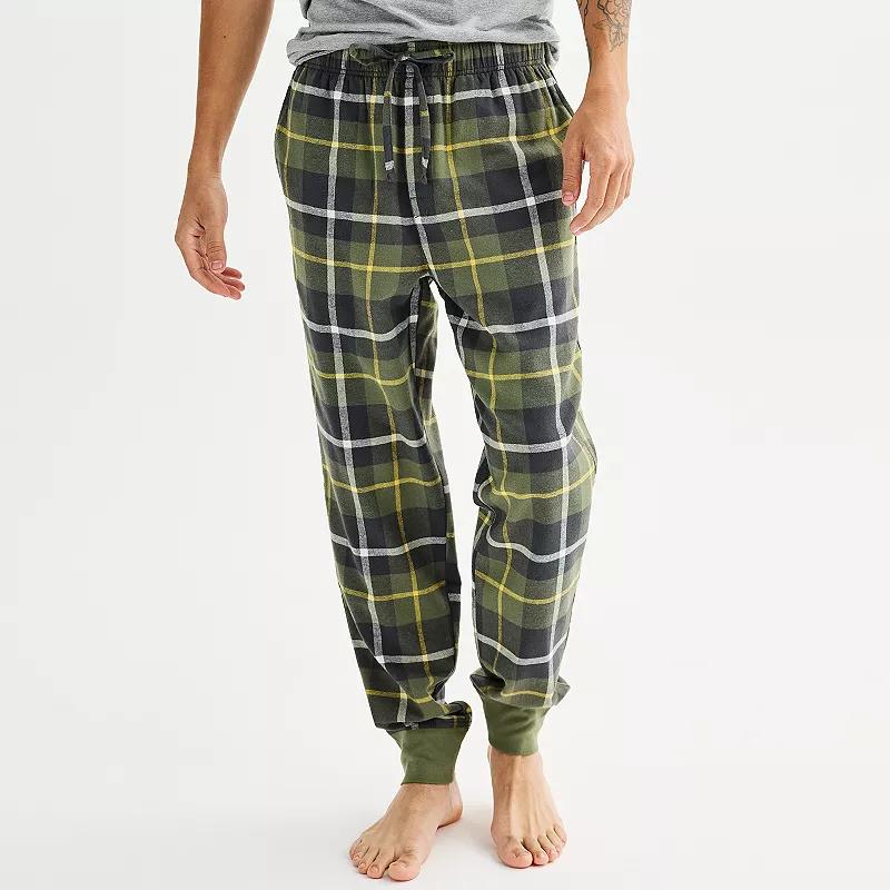 Men's Sonoma Goods For Life® Banded Bottom Flannel Pajama Pants,  Product Image