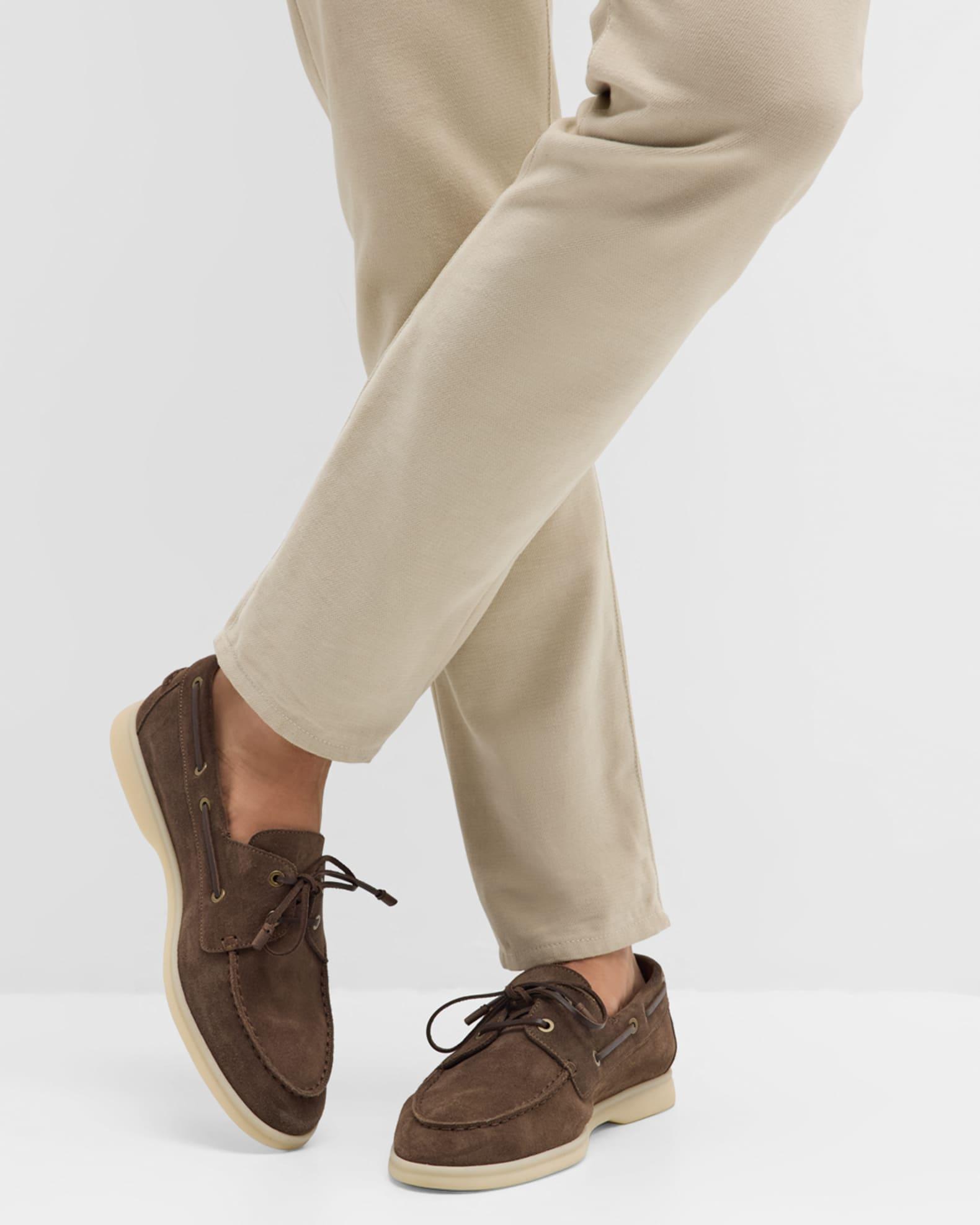 Mens Label Loafers in Shiny Leather Product Image