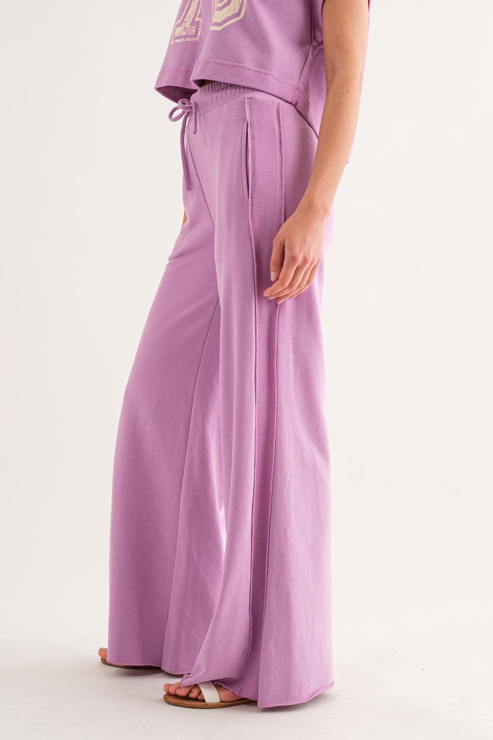 Wide Leg Relaxed Fit Pants Product Image