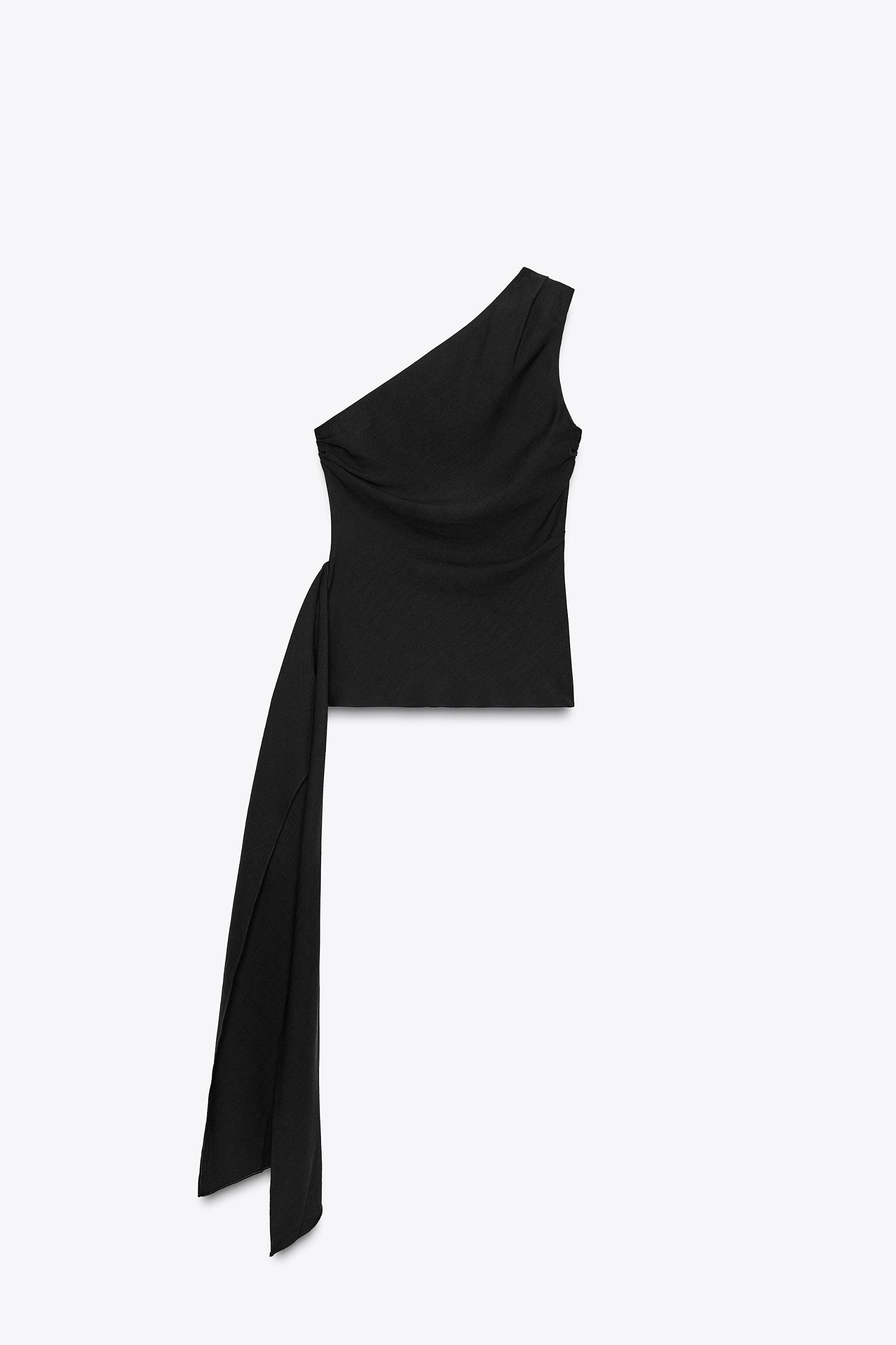ASYMMETRIC TIE TOP ZW COLLECTION Product Image