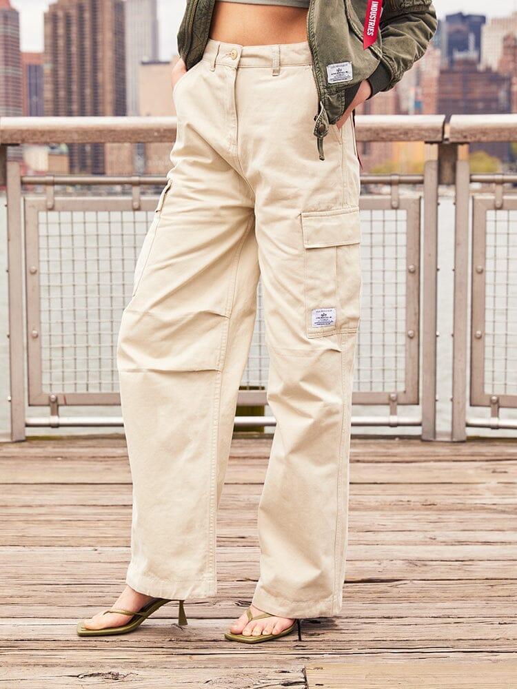 WOMEN'S M-65 CARGO PANT - LIMESTONE (SEASONAL) - LIMESTONE / 29/30 Product Image