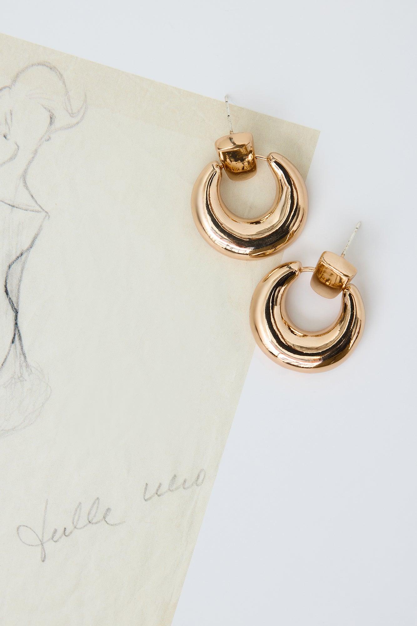 Alix Earrings Gold Product Image