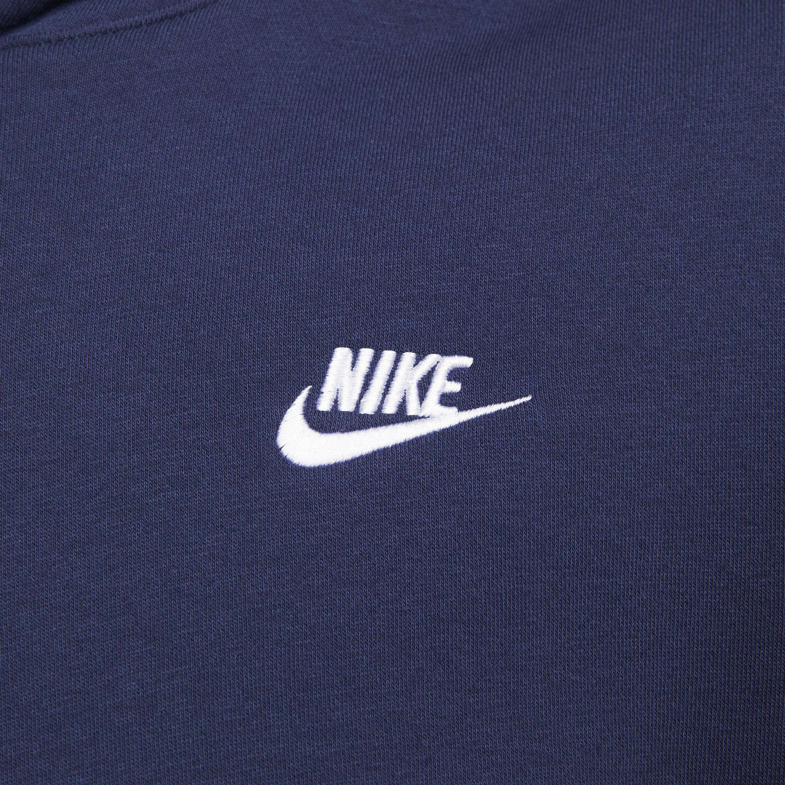 Mens Nike Sportswear Club Fleece Pullover Hoodie | BV2654-410 Product Image