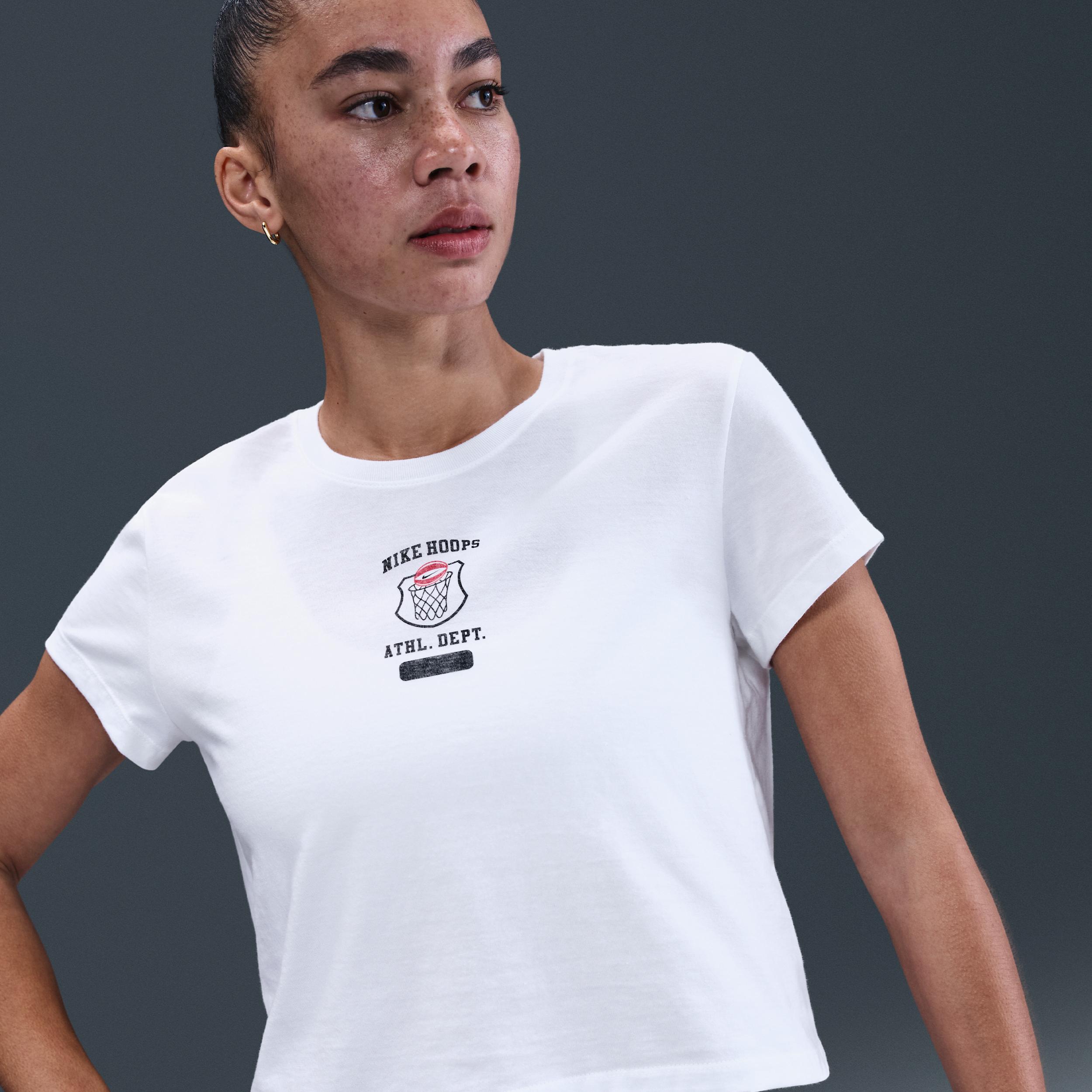 Nike Womens Club Cropped T-Shirt | IM7735-085 Product Image