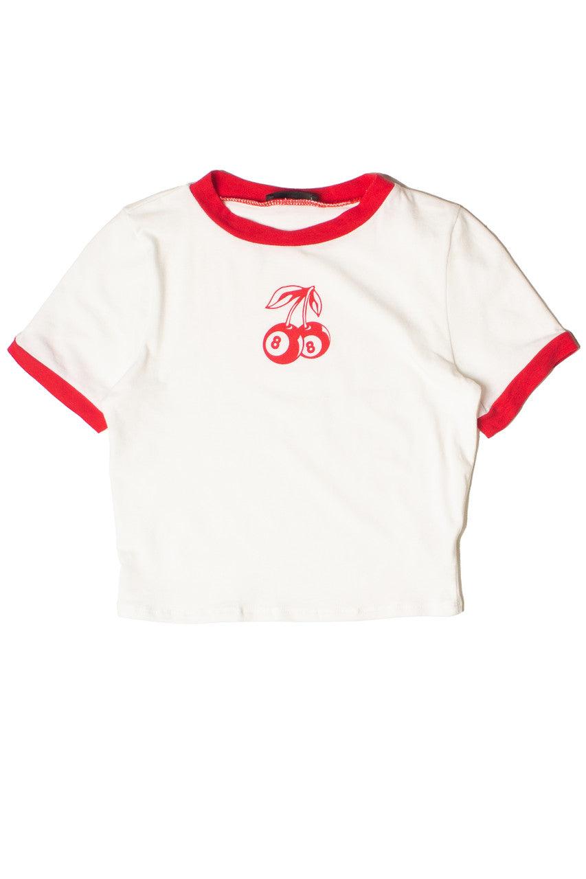 Cherry 8 Ball Ringer Tee Product Image
