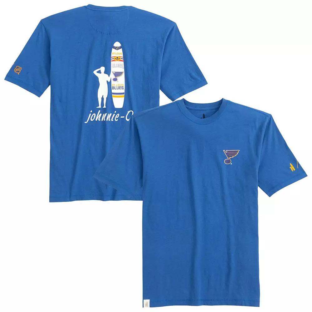 Men's johnnie-O Blue St. Louis Blues Heathered Spencer T-Shirt, Size: XL Product Image