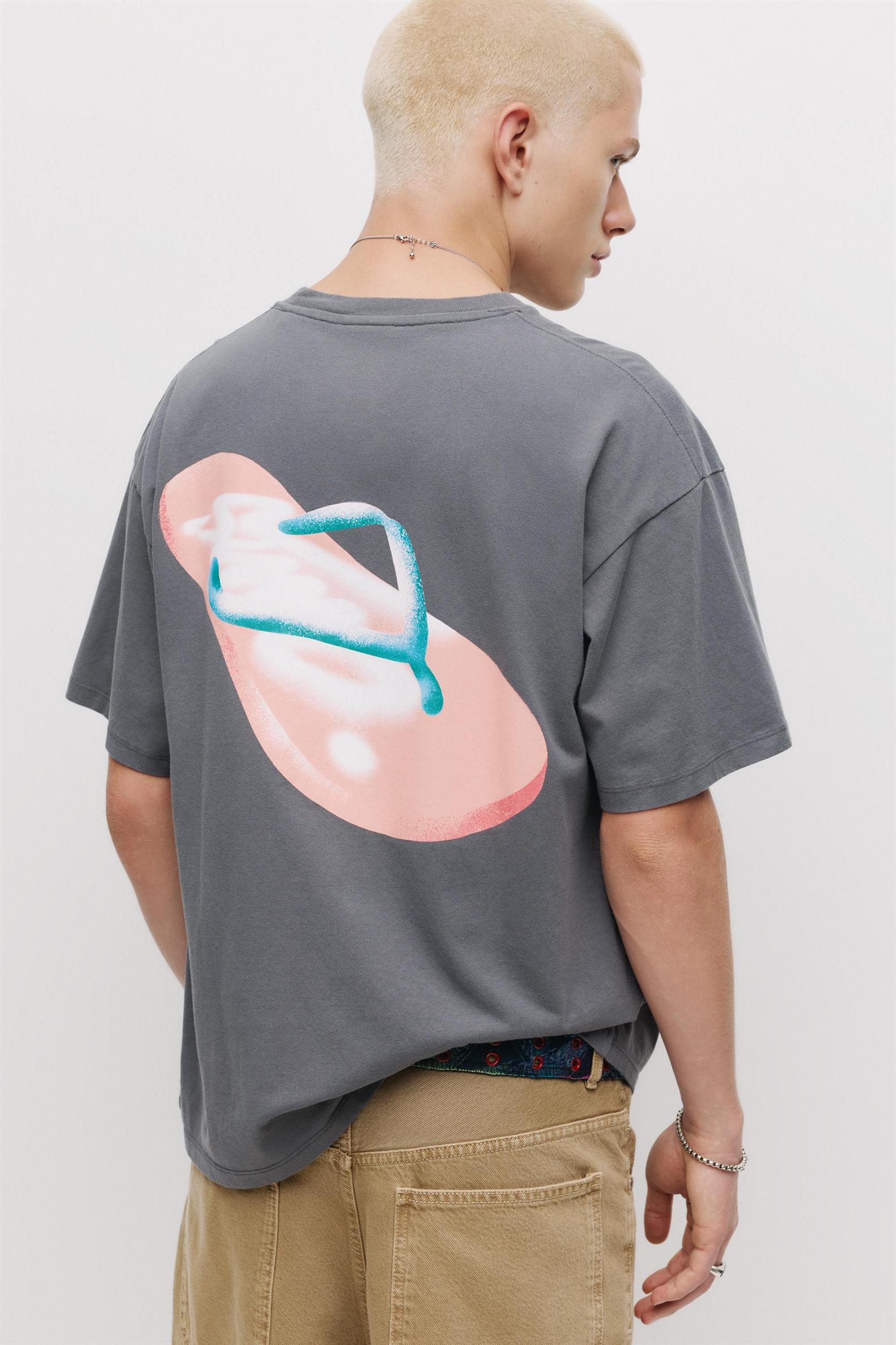 STWD thong sandals T-shirt Product Image