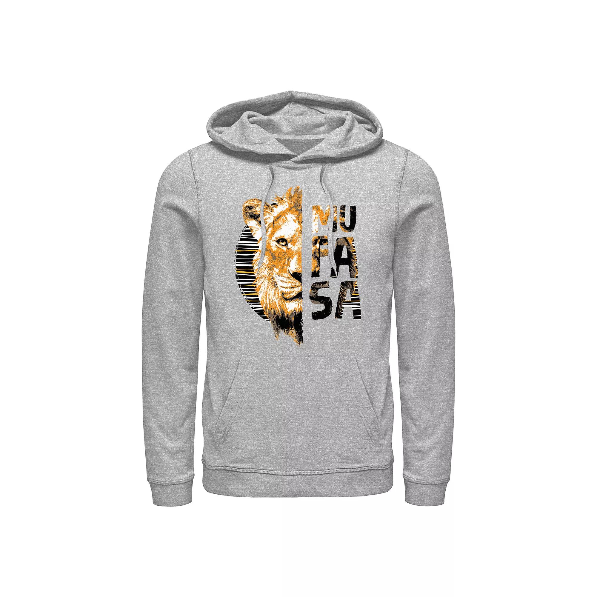Disney's Mufasa The Lion King Head Portrait Men's Graphic Hoodie,  Product Image