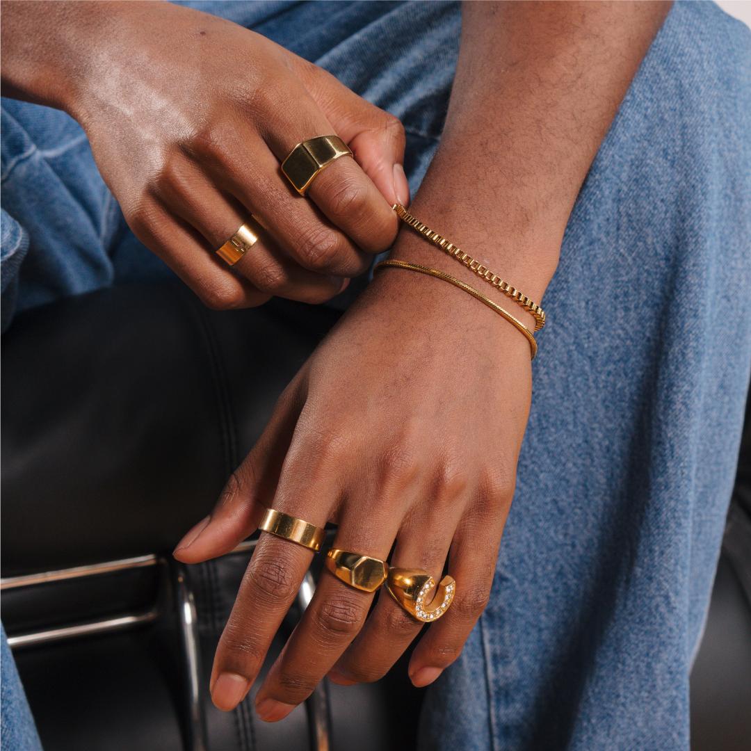 Good Fortune Ring Male Product Image