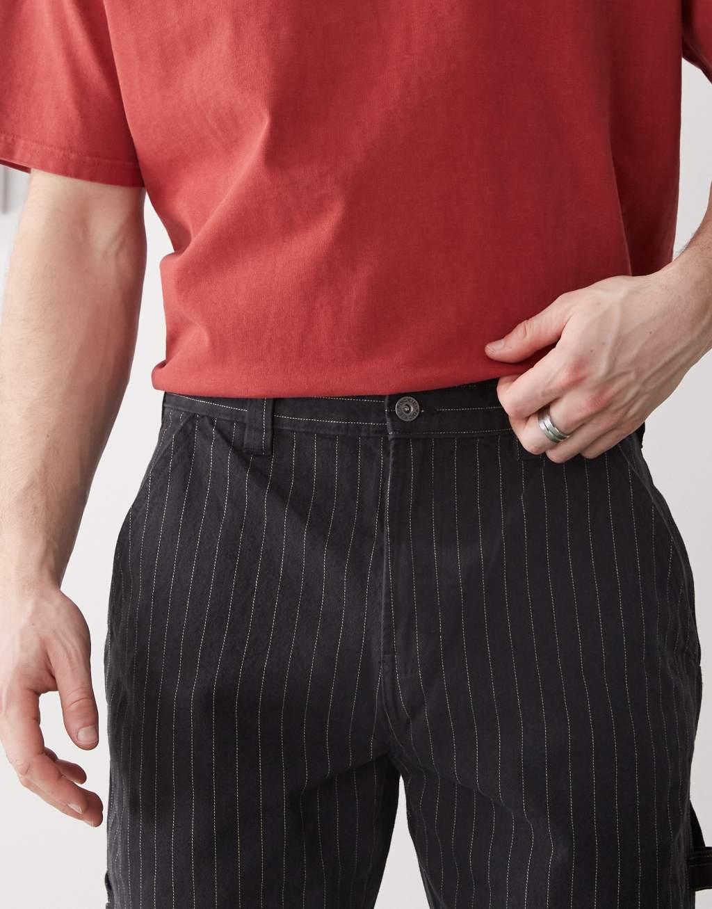 Dickies Service carpenter pants in black Product Image