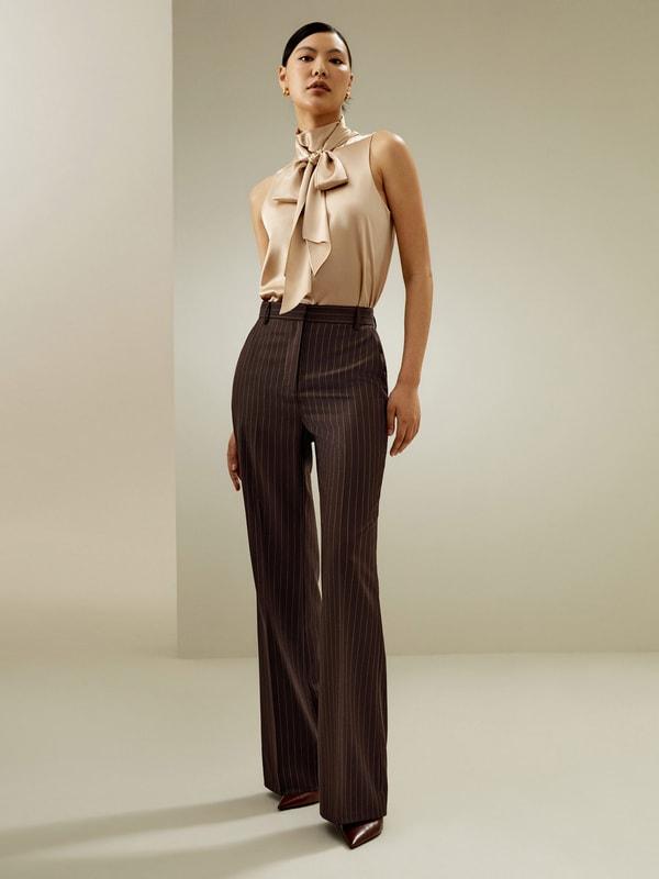 LILYSILK Silk Tank Tops - Womens - Chocolate Natural Silk - Exquisite Sleeveless Tops Petite L Product Image