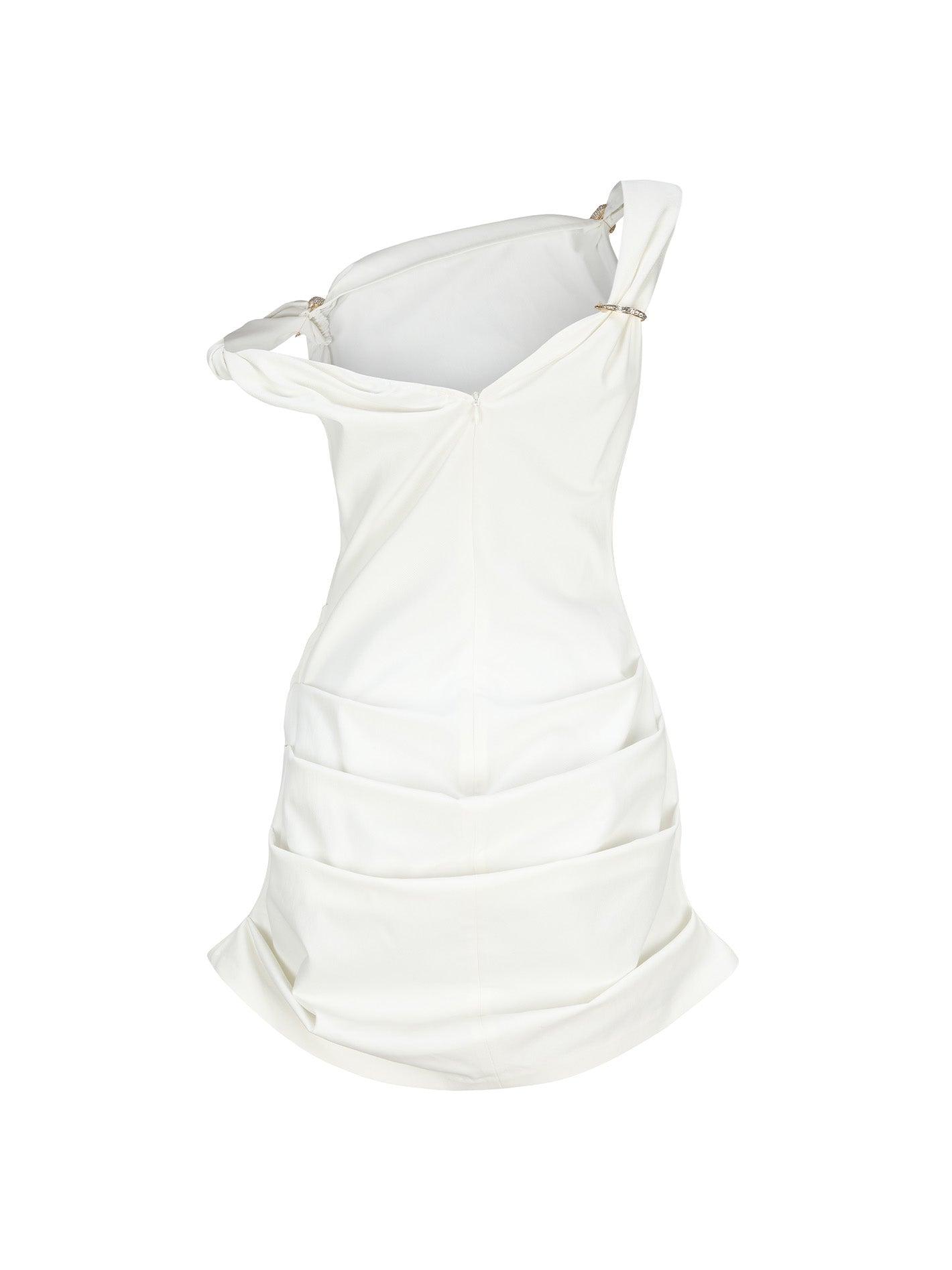 Andrea Dress (White) (Final Sale) Product Image