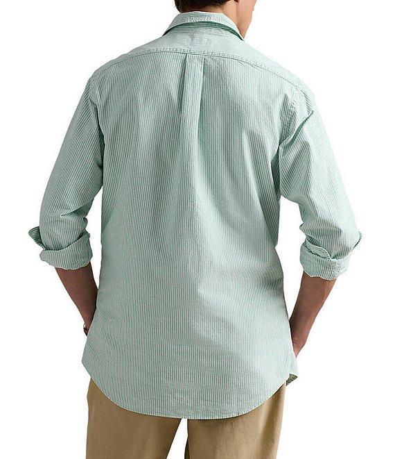 Polo Ralph Lauren Classic Fit Striped Oxford Shirt Product Image