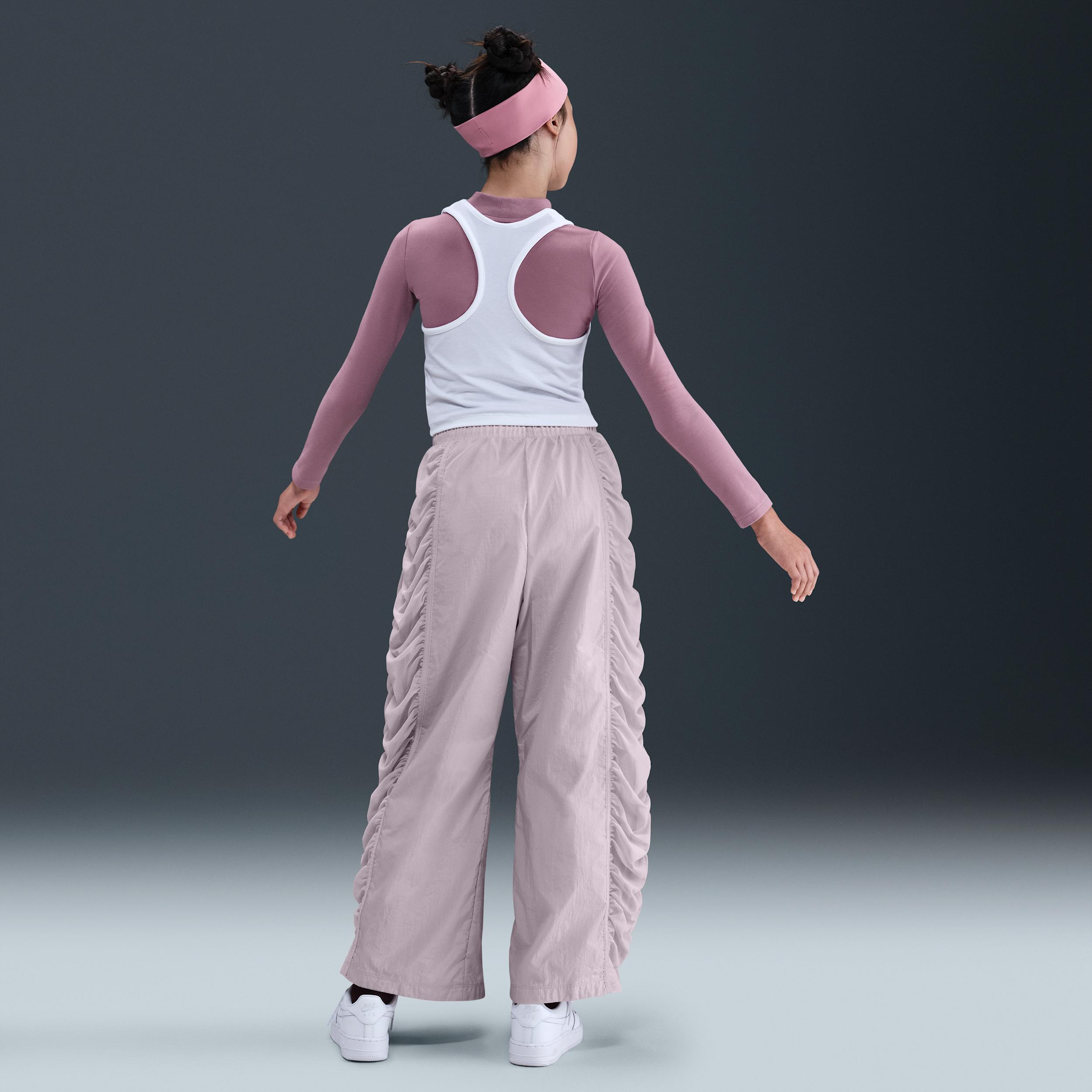 Womens Nike Sportswear Girls Woven Pants | HQ9460-019 Product Image
