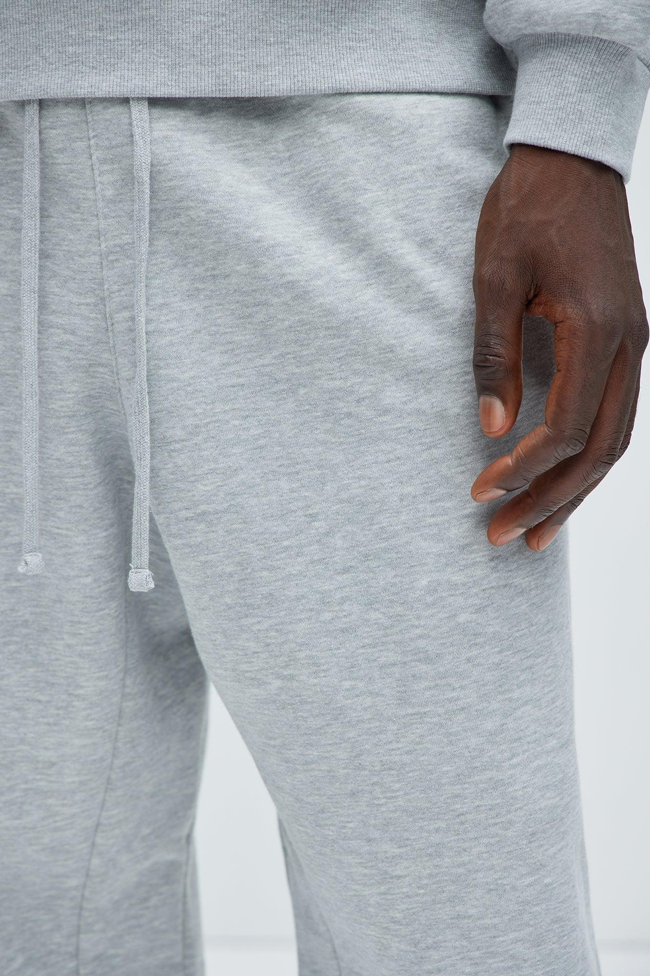 Tyson Relaxed Gusset Jogger - Heather Grey Product Image