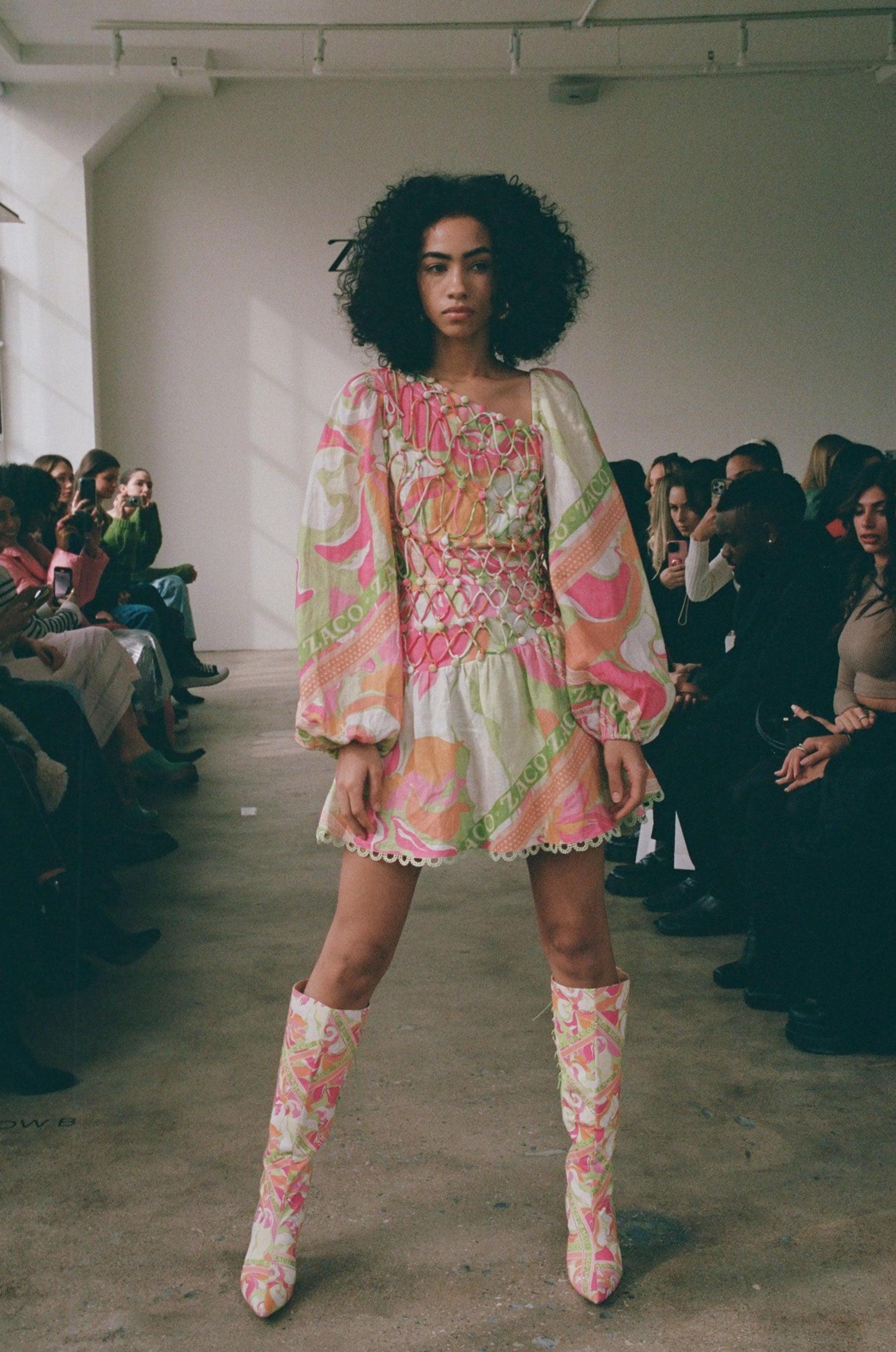 Allegra Lace Up Dress - Calista Spring Product Image