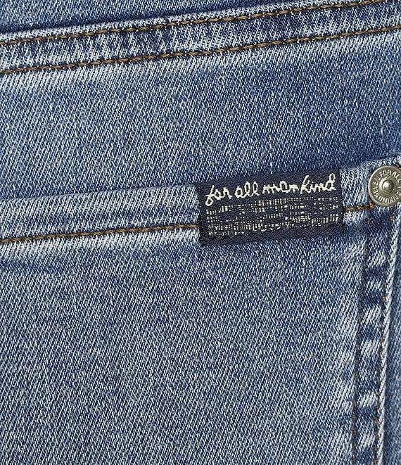 7 For All Mankind Alexa High Rise Wide Leg Cropped Jeans Product Image