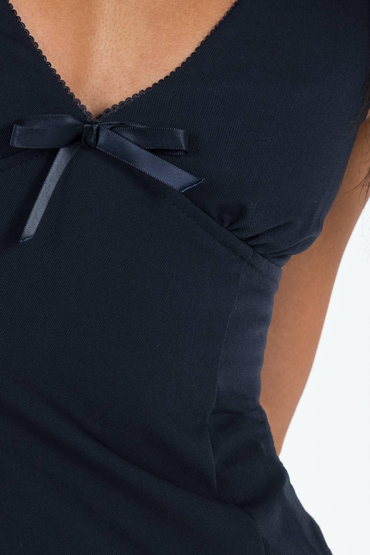 Ristia Mini Dress Navy Product Image