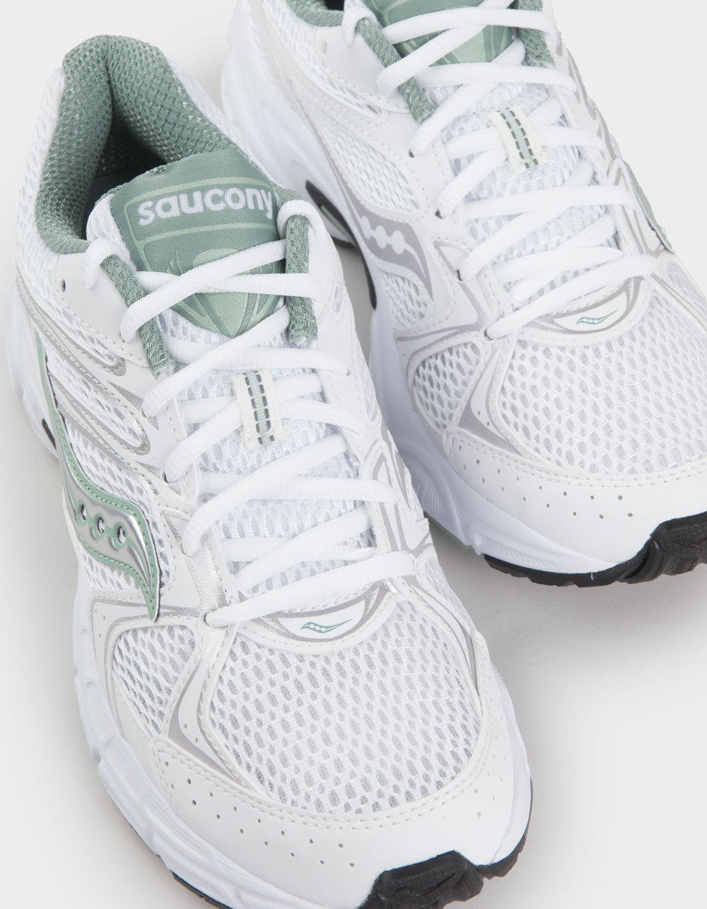 SAUCONY Ride Millennium Womens Shoes - WHITE/GREEN Product Image