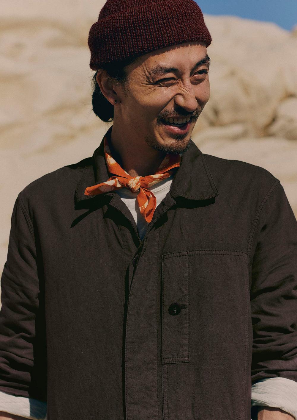 Heimat Mechanic Wool Hat | Burgundy Product Image