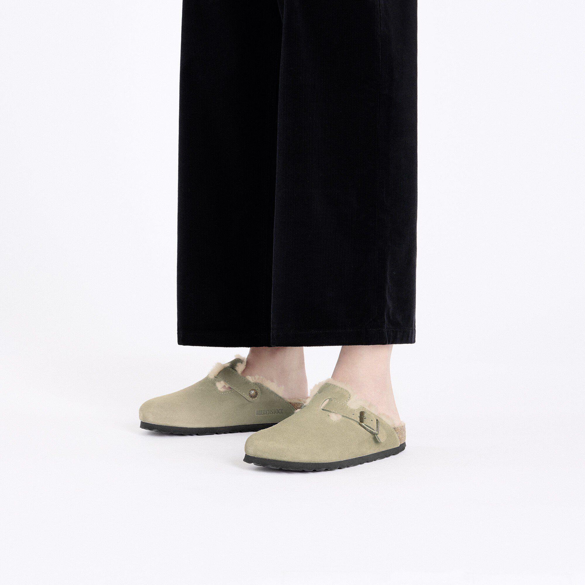 Boston Shearling Suede Leather Product Image