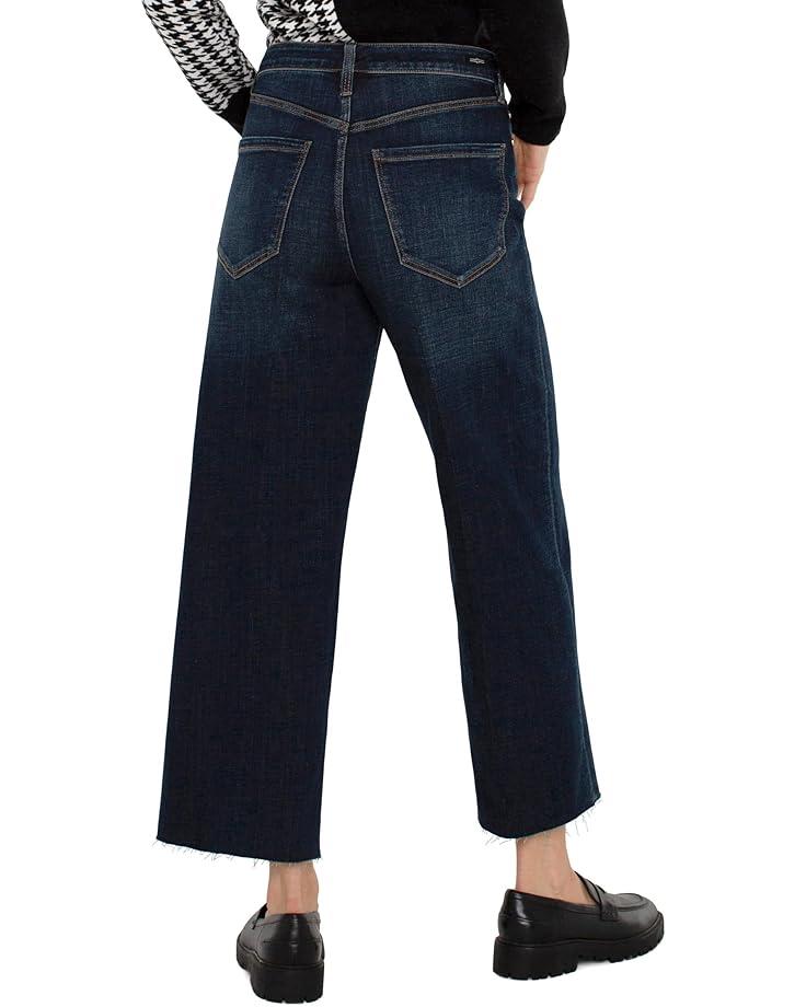 Stride High-Rise Crop Wide Jeans 26" Inseam Product Image