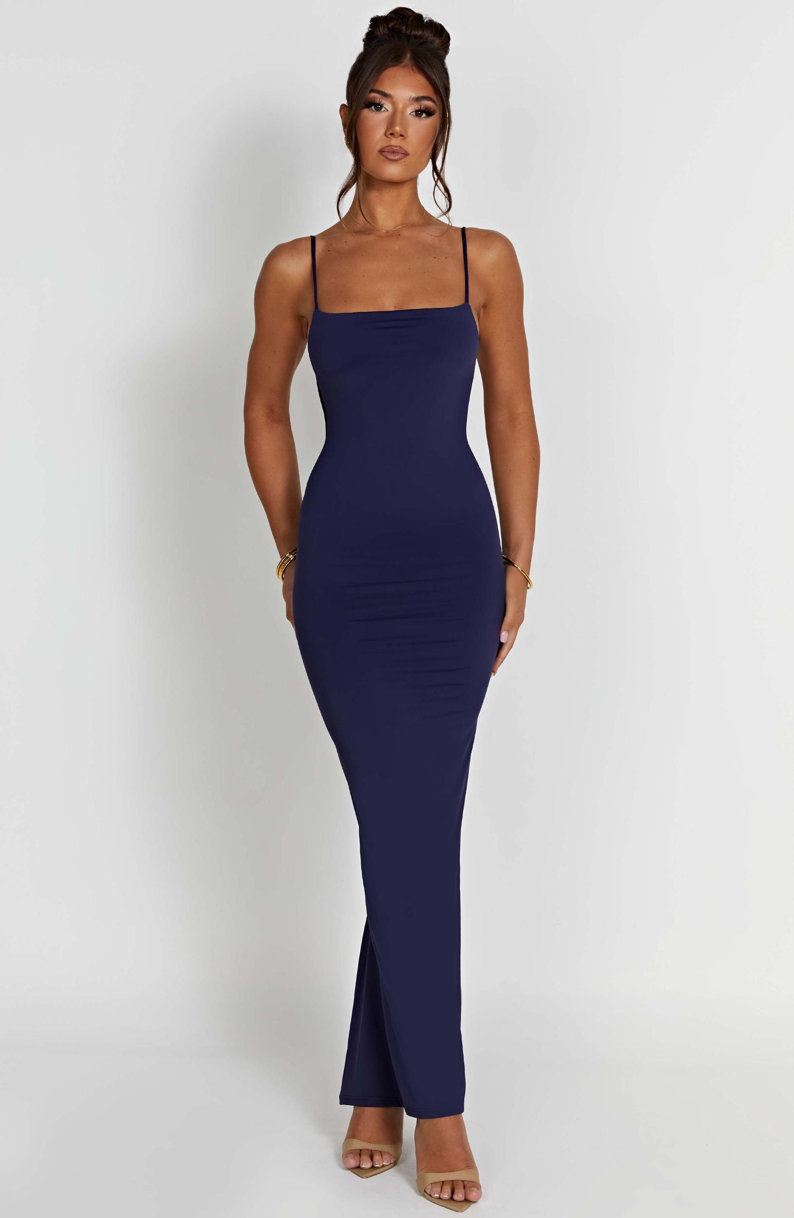 Sanya Maxi Dress - Navy Product Image