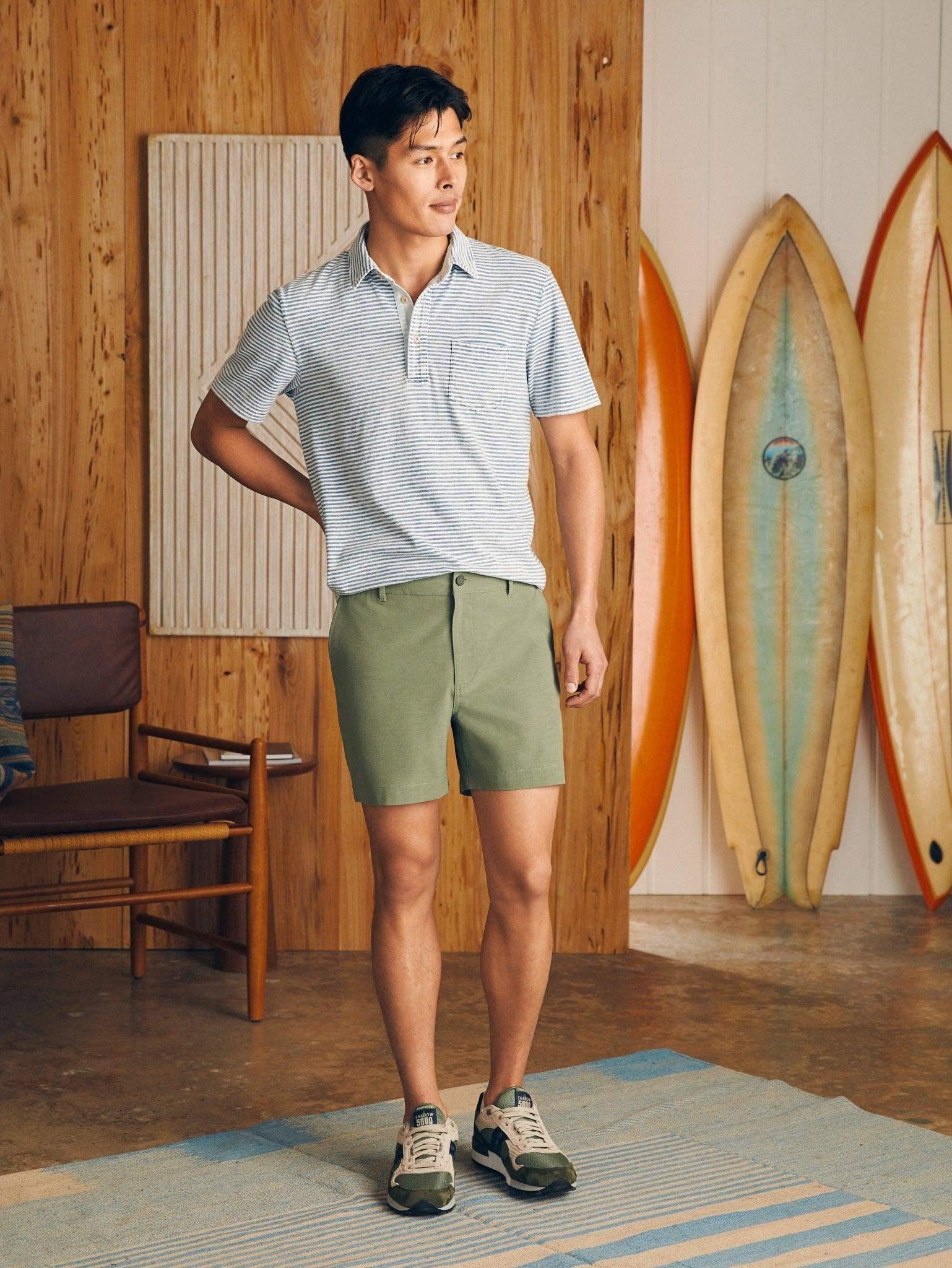 All Day™ Short 1.0 (5" Inseam) - Olive Male Product Image