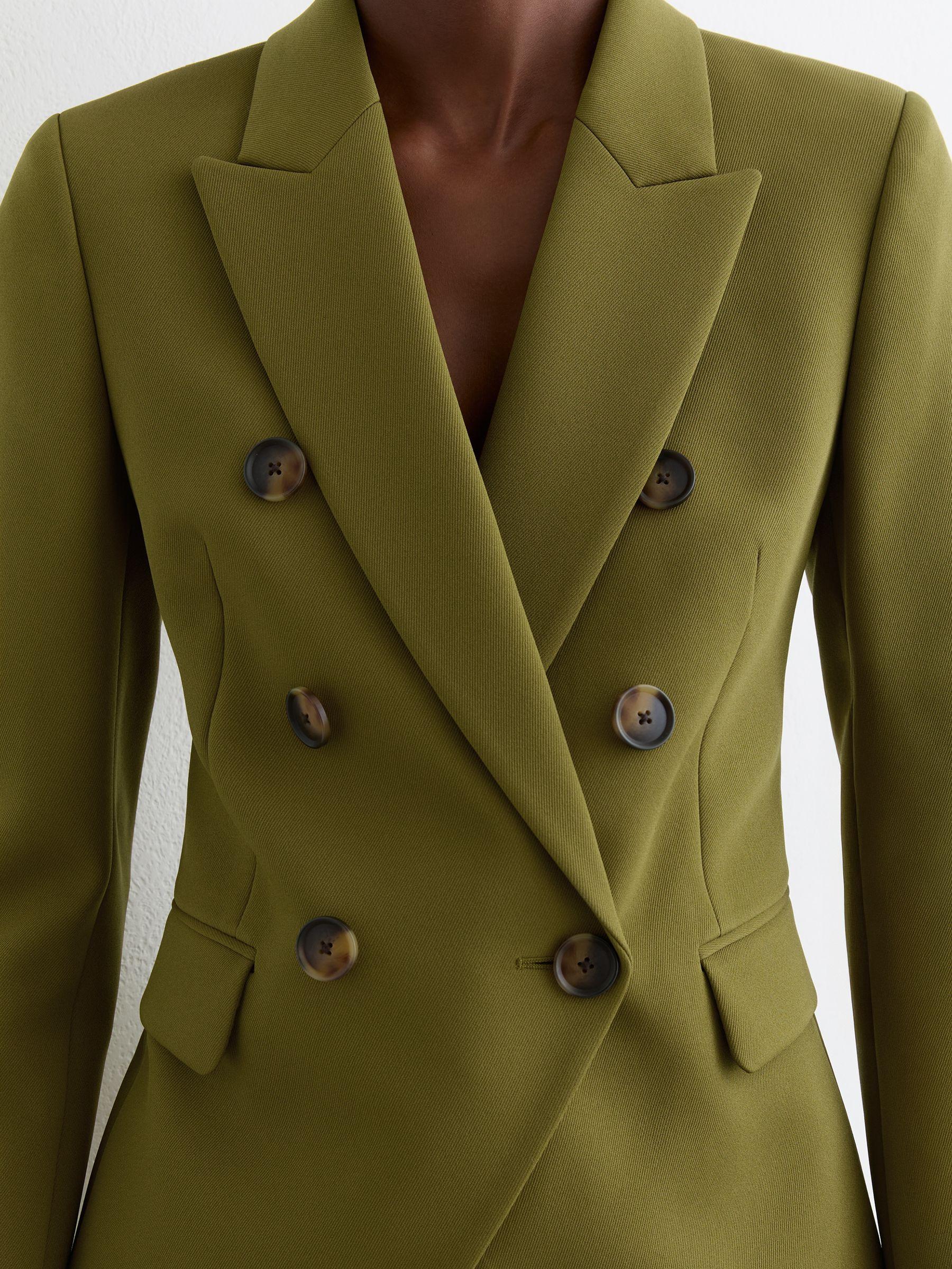 Wide-Leg Tailored Trousers in Camel Product Image