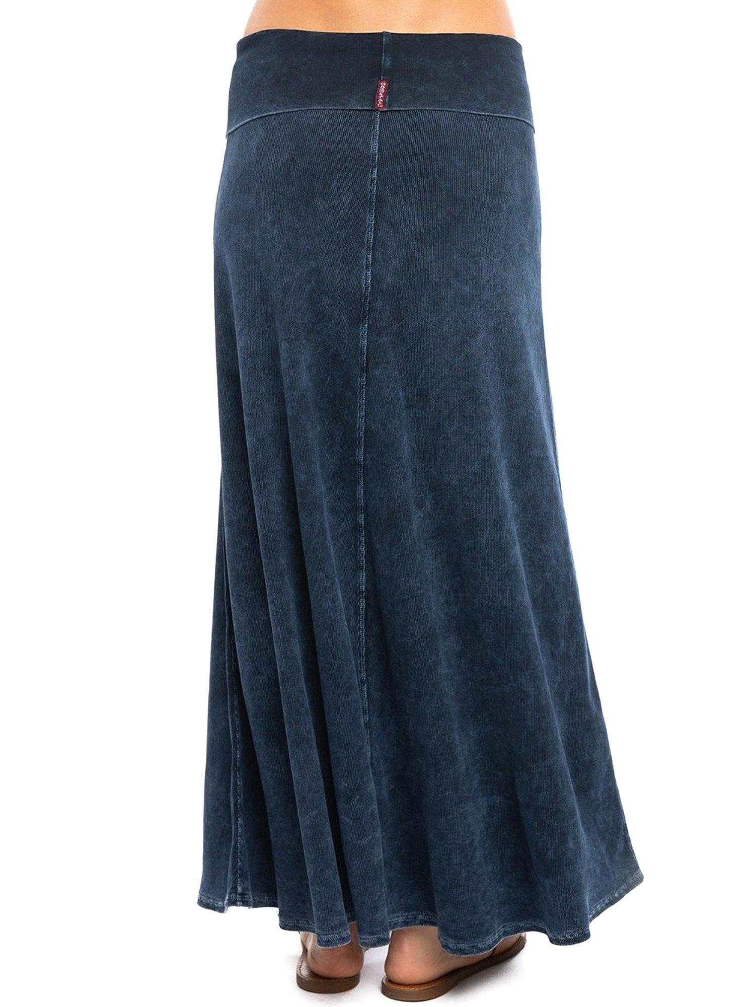 Hard Tail Ribbed Rolldown Sweep Skirt CS-103 Product Image