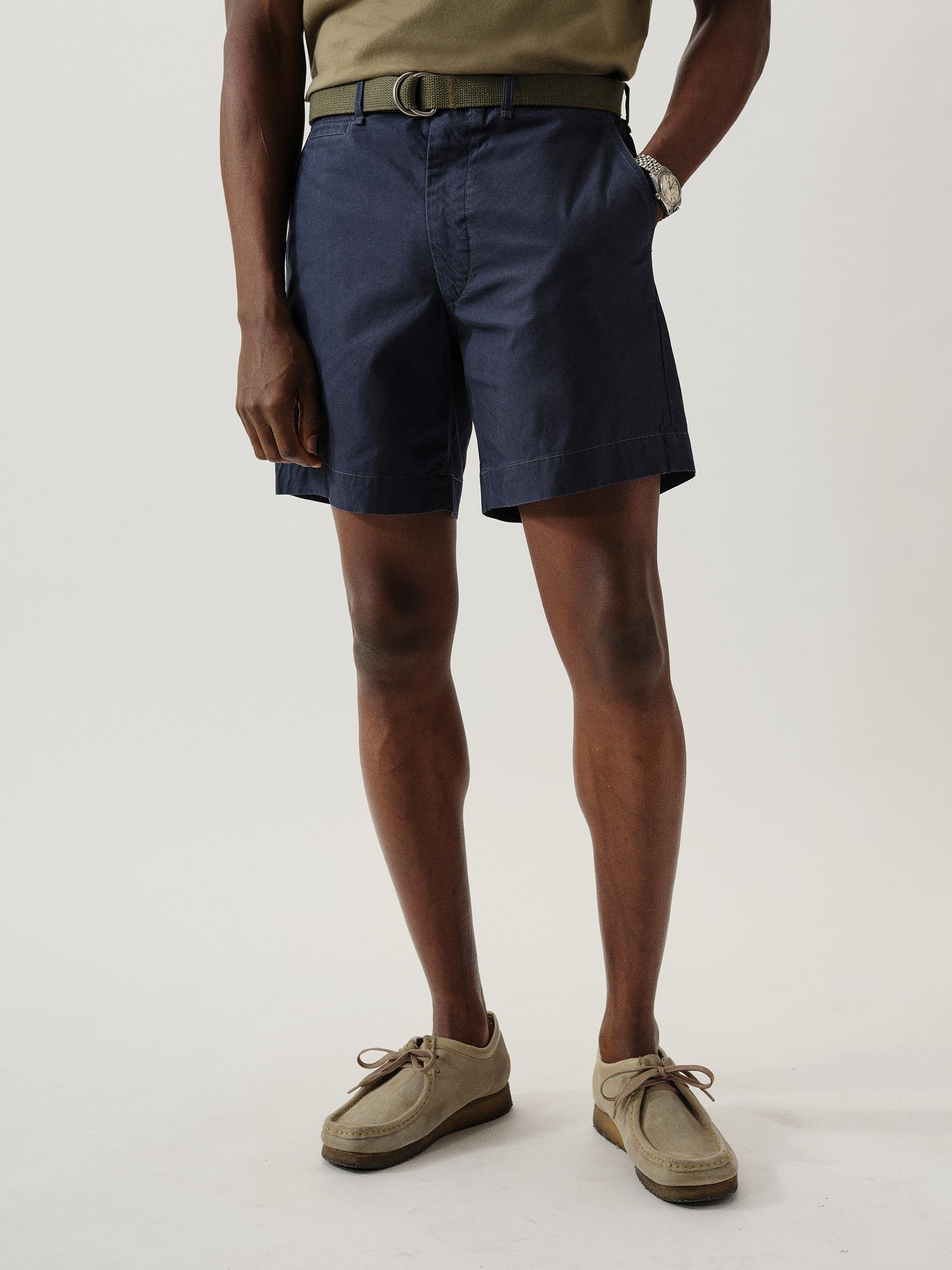 Dress Navy Venice Wash Parachute Poplin Carry-On 6.5" Short Product Image