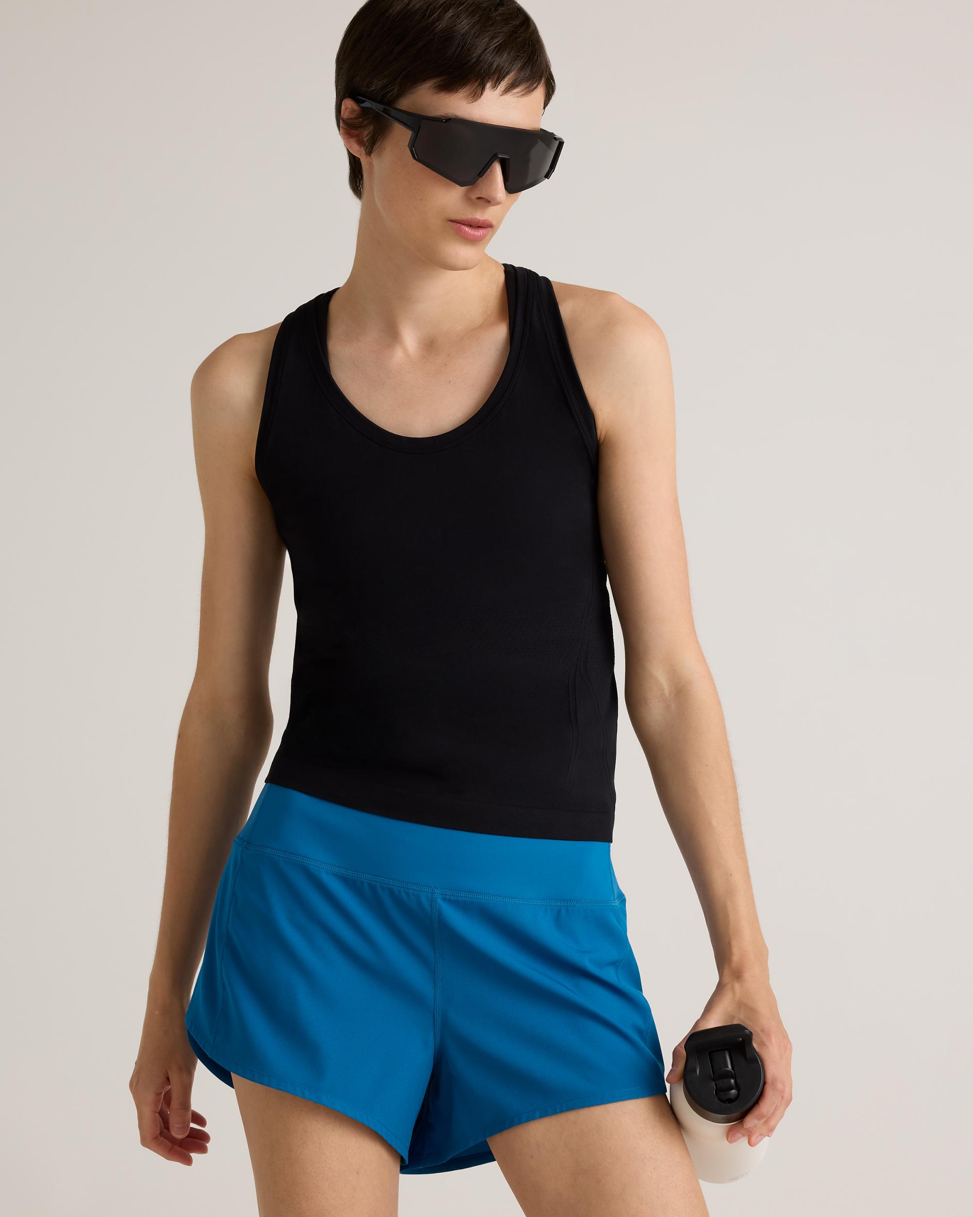 Quince | Women's Seamless Waist-Length Racerback Tank Top Nylon Product Image