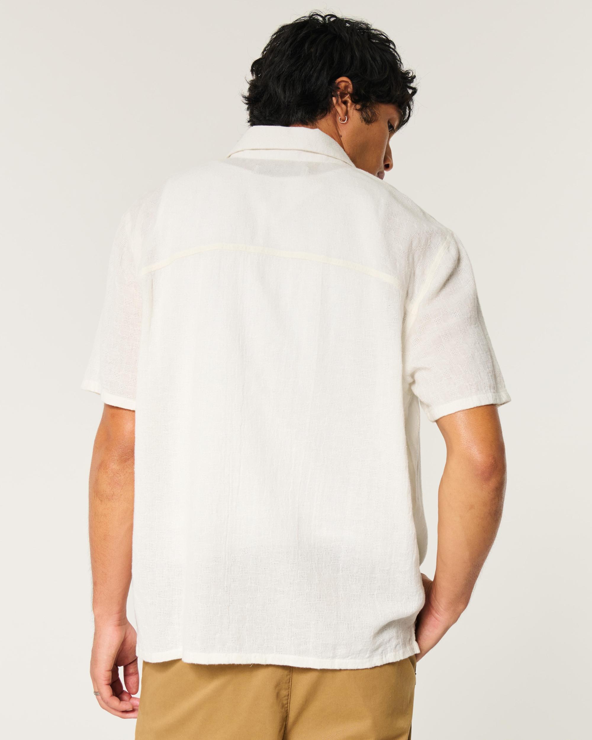 Boxy Short-Sleeve Shirt Product Image