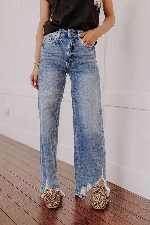 The Alice High Waist Straight Leg Jean Product Image