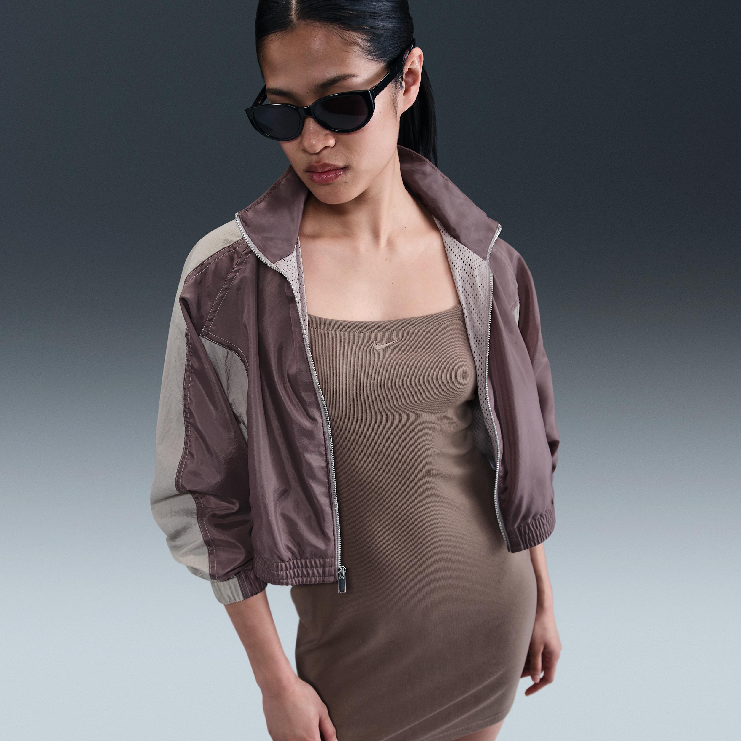 Womens Nike Sportswear Chill Knit Tight Mini-Rib Cami Dress | FN4157-214 Product Image