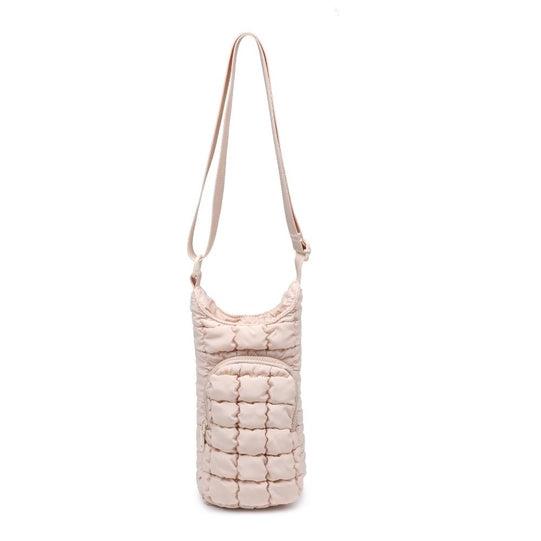 Quilted Puffer Water Bottle Crossbody Product Image