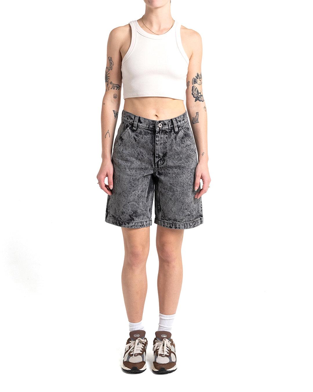 Bella Short - Black Acid Stonewash Product Image